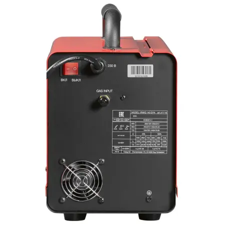 Сварочный полуавтомат FUBAG IRMIG 140 SYN с горелкой 150 А 3 м