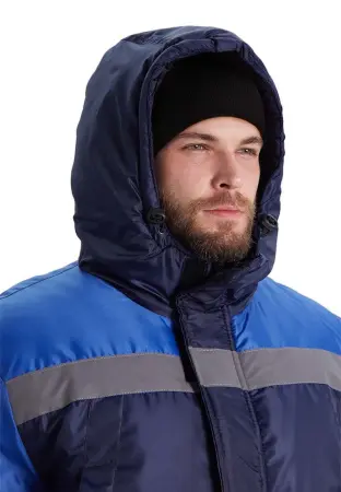 Костюм СКАНДИН-СОП зимний с ПК (т.синий/василек)