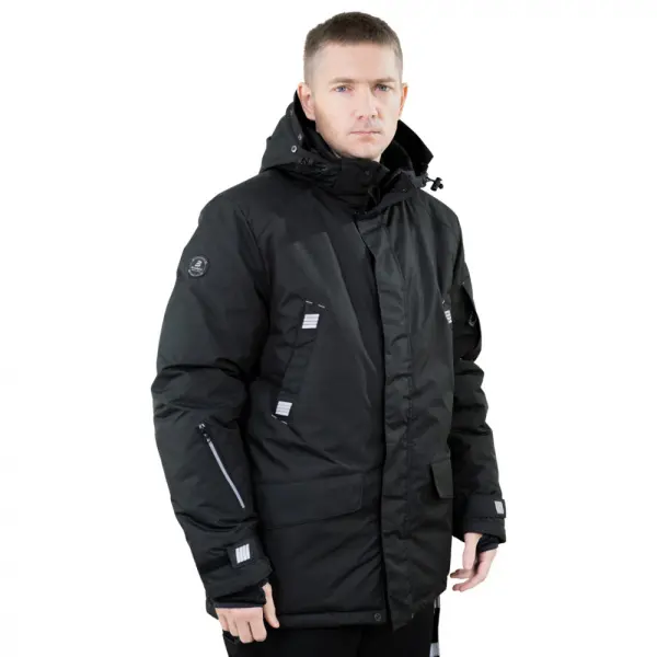 Парка Brodeks KW 204 зимняя (черный) Парка Brodeks KW 204 зимняя (черный)
