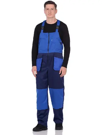 Полукомбинезон (синий/василек)