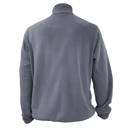 Куртка JF-01 флисовая на молнии (серый)