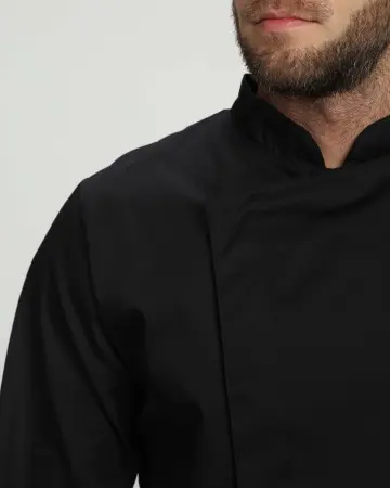 Китель повара ГАСТРО (черный)