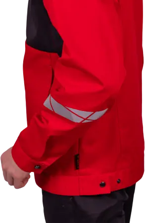 Куртка СТРОНГ ИМПОРТ (красный/серый)