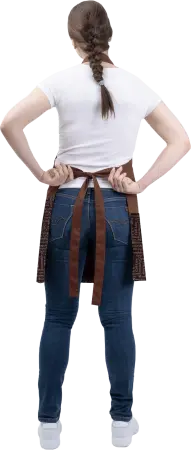 Фартук БАРИСТА (коричневый)