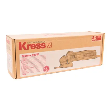 Угловая шлифовальная машина KRESS KU704 900Вт 125мм