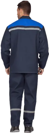 Костюм МОНТАЖ с БР (т.синий/василек)