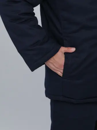 Костюм сварщика ВЕЛДСВАР-СОП зимний 1 кл.защиты с БР (т.синий/красный)