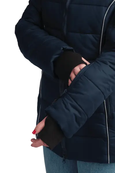 Куртка ФЬЮЖЕН женская зимняя (т.синий)