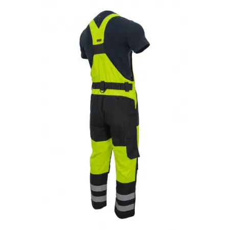 Полукомбинезон BRODEKS MW48-83В мультизащитный зимний (желтый/черный)