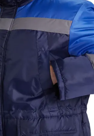 Костюм СКАНДИН-СОП зимний с ПК (т.синий/василек)