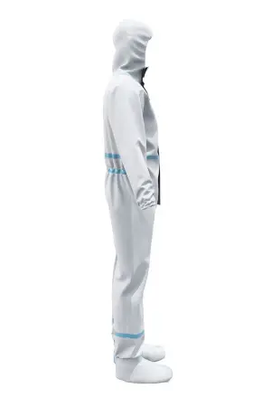 Комбинезон VEGAPRO ULTRA химической защиты одноразовый с бахилами (белый)