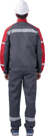 Костюм РОУД с ПК (серый/красный)