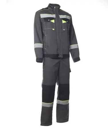 Костюм КОРВЕТ с СОП с ПК (т.серый/черный)