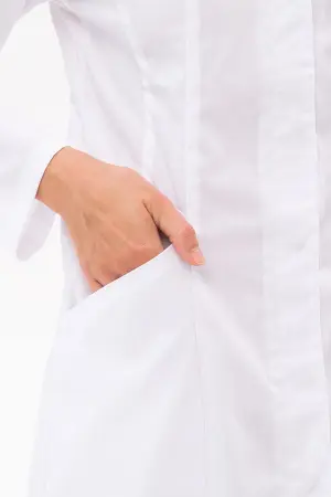 Халат МЕЛОДИЯ (белый) женские медицинские Халат МЕЛОДИЯ (белый) женские медицинские