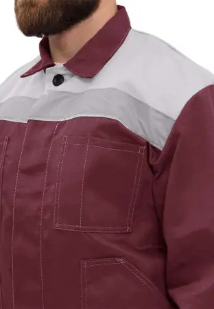 Костюм ЛЕГИОН с ПК (бордовый/серый) Костюм ЛЕГИОН с ПК (бордовый/серый)