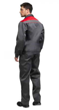 Костюм Тимбер (серый+красный)