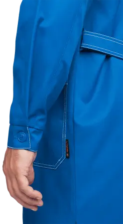 Халат КМ-10 ЛЮКС (василек/т.синий)