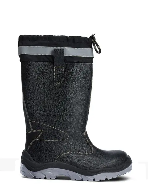 Сапоги ДОКА ПУ/ТПУ с МП и МС (черный)