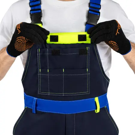 Полукомбинезон МАСТАНТИСТАТ (т.синий/василек/лайм)