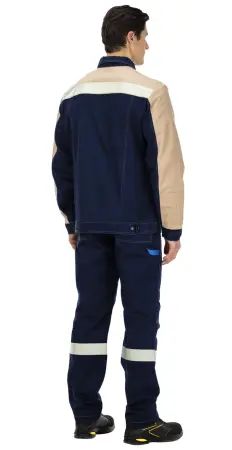 Костюм ТАЛЬ с ПК (т.синий/бежевый)