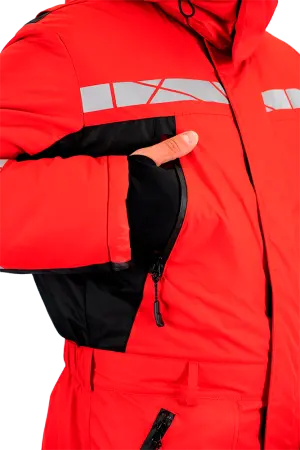 Комбинезон ПИЛОТ зимний (красный/черный)