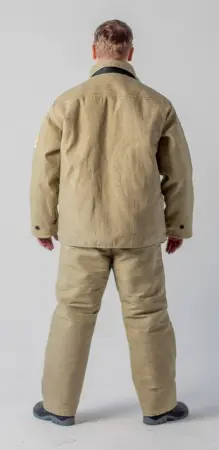 Костюм брезентовый пл. 550 гр зимний с накладками с БР