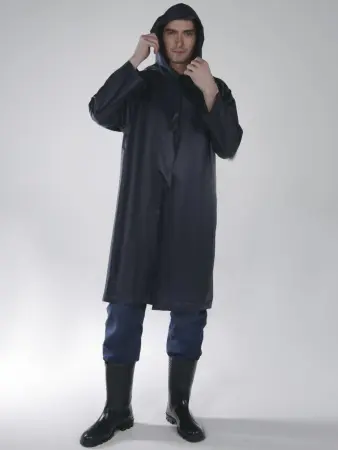 Плащ ЛИВЕНЬ влагозащитный (т.синий)