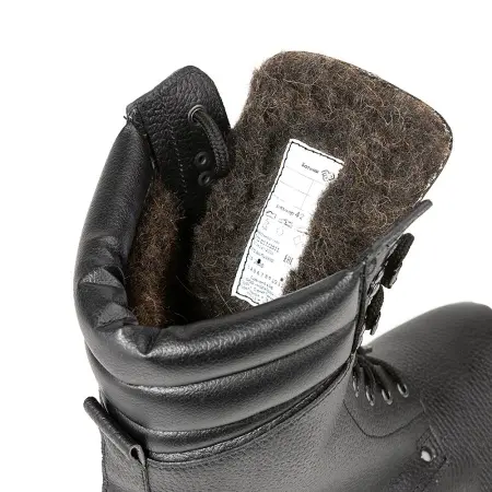 Берцы ЛИДЕР 865НМ-1 шерст.мех с ТП (черный)