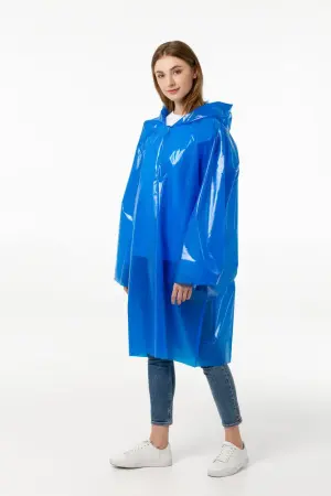 Дождевик-плащ CLOUDTIME (синий)