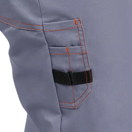 Костюм РИВЕР с БР (серый/черный/оранжевый)