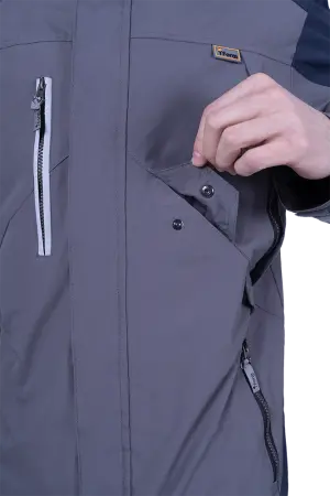 Куртка-штормовка РЕСПЕКТ (серый)