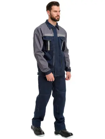 Костюм RONTA KS804 с БР (т.синий/серый)