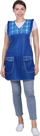 Фартук ХОЗЯЮШКА нейлоновый (василековый)