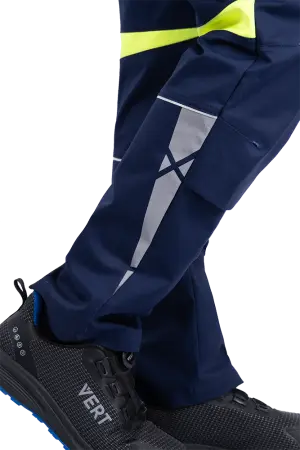 Полукомбинезон ACTIVE FLEX / АКТИВ ФЛЕКС (т.синий/флуоресцентный желтый)