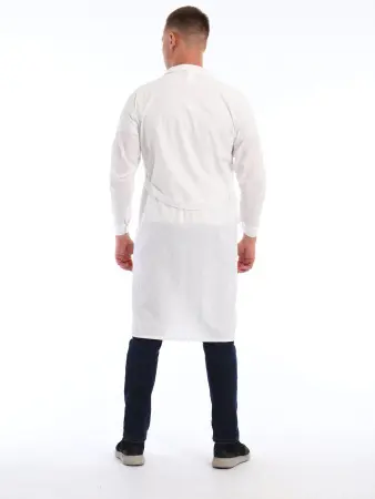 Халат медицинский Бязь ГОСТ (белый) мужские медицинские