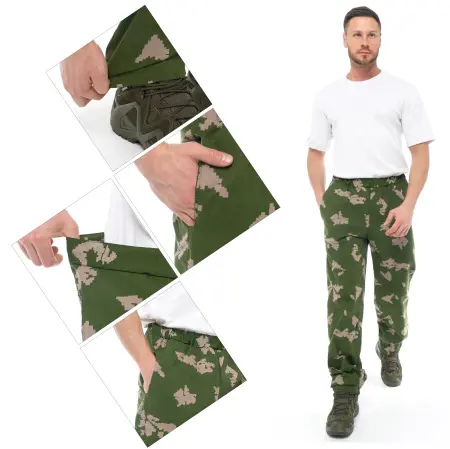 Костюм ПОГРАНИЧНИК с БР (кмф хаки/серый)