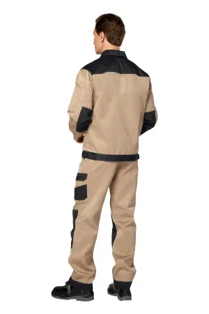 Костюм УМЕЛЕЦ 1 с БР (бежевый/черный)
