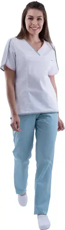 Блуза РАДУГА женская (белый) женские медицинские