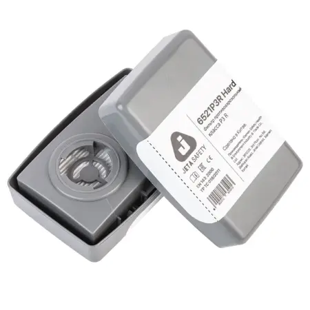 6521P3R Hard Фильтр Jeta Safety противоаэрозольный класса P3 R в пластиковом корпусе 6521P3R Hard Фильтр Jeta Safety противоаэрозольный класса P3 R в пластиковом корпусе