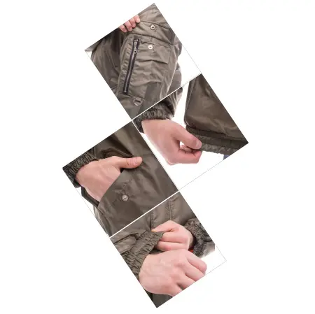 Куртка АЛЯСКА зимняя короткая (хаки)