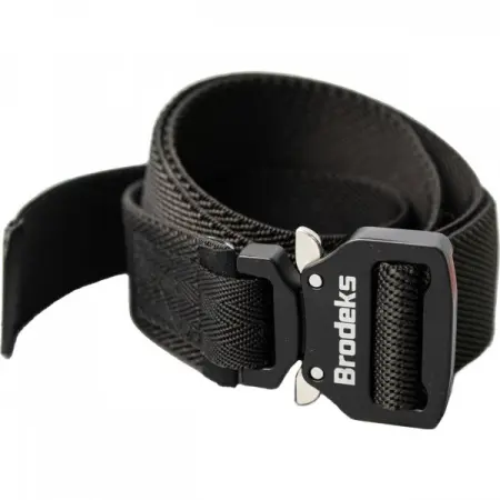 Ремень BRODEKS KM102+ стрейч (черный) Ремень BRODEKS KM102+ стрейч (черный)