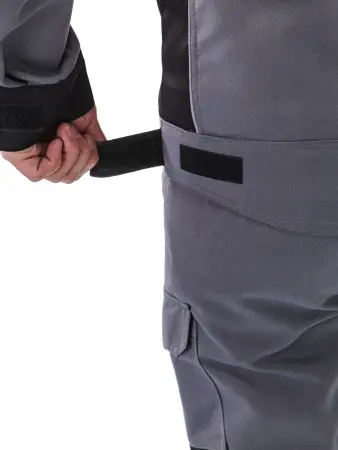 Костюм ГОРОД с БР (т.серый/черный/красный)