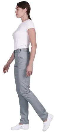 Униформа ВУППИ женская фартук брюки (серый)