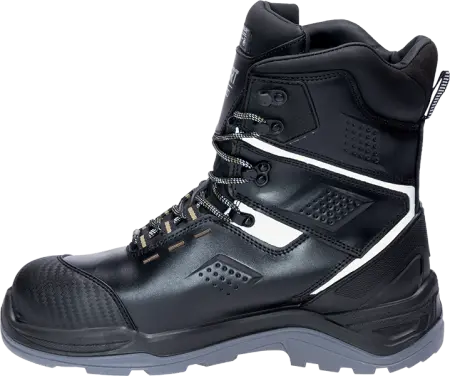 Ботинки VERT ПУ/ТПУ шерст.мех с КП и КС (черный)