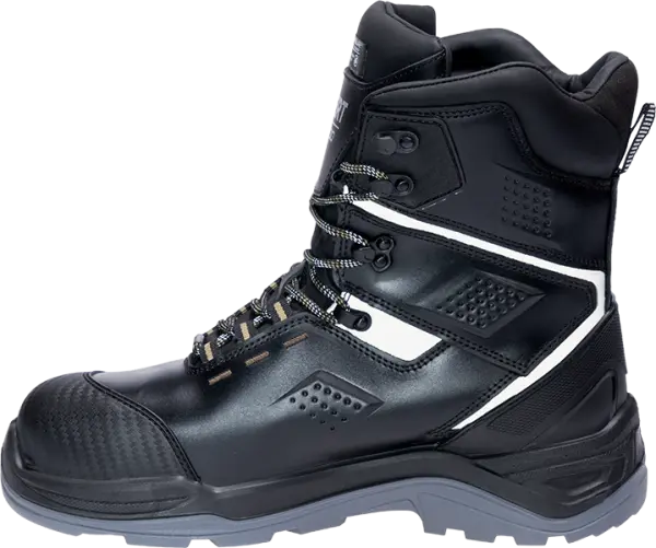 Ботинки VERT ПУ/ТПУ шерст.мех с КП и КС (черный)