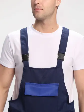 Полукомбинезон для ИТР (т.синий/васильковый)