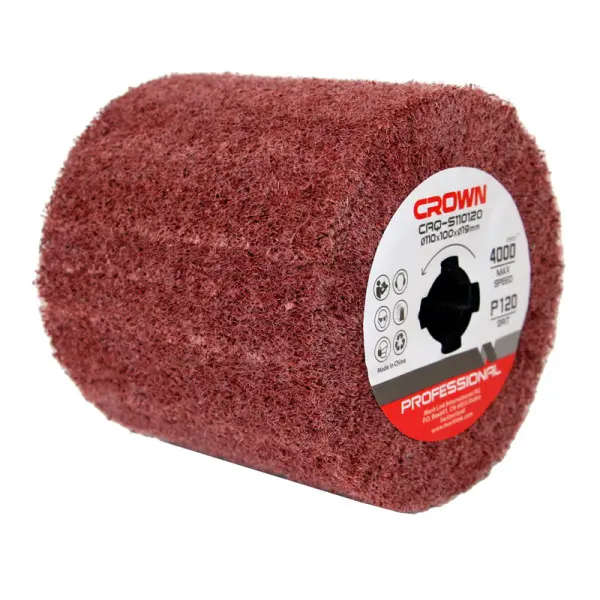 Абразивная щетка CROWN CAQ-S110120 зернистость P120