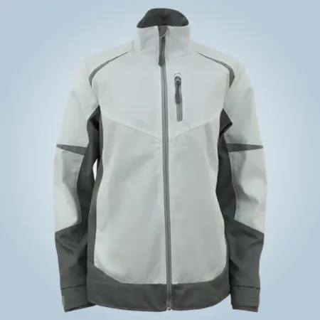 Куртка BRODEKS KS 228 женская (белый/серый)