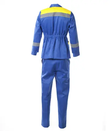 Костюм ДЮЙМОВОЧКА женский СОП с БР (василек/желтый)