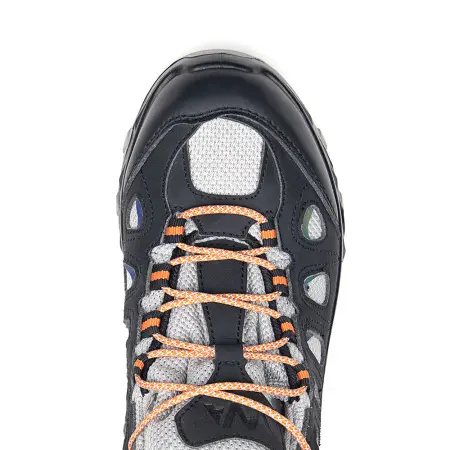 Полуботинки ЛИДЕР WG9-16-MNT-3 ПУ-Резина женские (черный/св.серый)